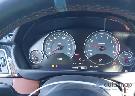 2017 BMW M3 z USA, uszkodzony, nr VIN WBS8M9C35H5G85219